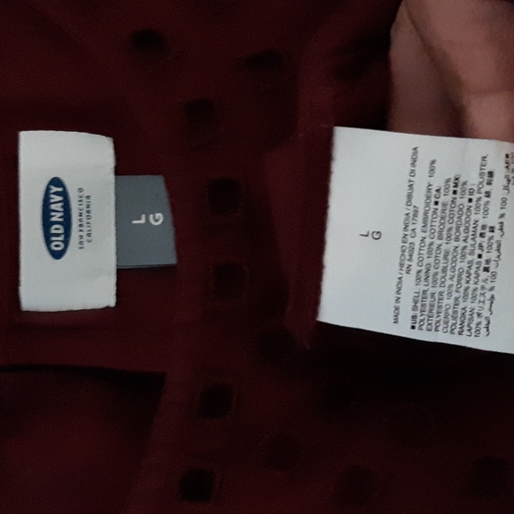 Old Navy Shift Dress with Front Cutout Pattern and a Slip size L - Picture 15 of 16